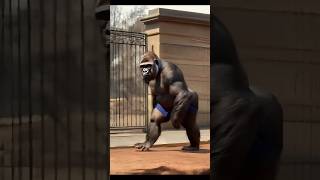 Man transforms into a Gorilla on AGT Americas got talent americagottalent magic [upl. by Brainard]