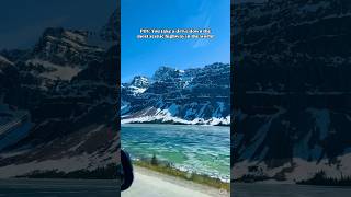 🏔️Icefields Parkway drive❤️icefieldsparkway jasper banff canada travel viral shorts [upl. by Boccaj]