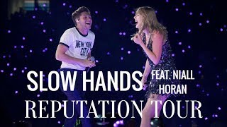 Taylor Swift feat Niall Horan  Slow Hands Live at the Reputation Tour [upl. by Kerred729]