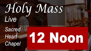 Live Mass 12 Noon  Saturday  Oct 12 [upl. by Odlanyar]