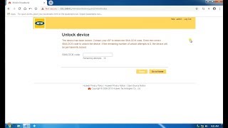 Unlock  Decode MTN Turbo Net Huawei B612s25d Router [upl. by Aratal]