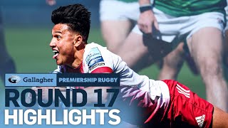 Round 17 Extended HIGHLIGHTS  Local Bragging Rights at Stake  Gallagher Premiership 202021 [upl. by Nwahsir665]