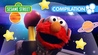 Sesame Street Explore Space with Elmo amp Friends  1 HOUR Songs Compilation [upl. by Vogel]