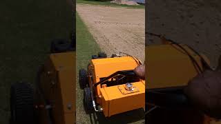 lawn aerator coring machine from lawncare [upl. by Oos]