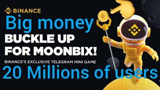 Игра на миллионыMoonbix от Binanceне упустите шанс хорошо заработать20 млн пользователей [upl. by Enaled]