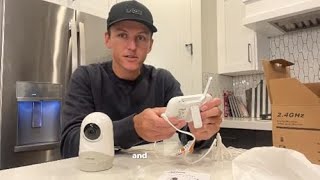 No WIFI Baby Monitor by VTimes Unboxing  Set Up Tutorial and Review [upl. by Airdnola]