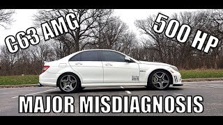 I Just Bought A Crazy Cheap C63 AMG Because The Seller Thought The Engine Was Bad Fixed It For 150 [upl. by Mohun458]