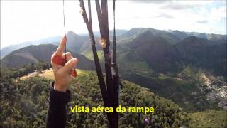 VÔO PARAPENTE  PANCASES  BRASIL [upl. by Juta]