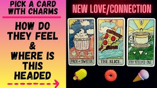 👥️️💘NEW LOVE HOW DO THEY FEEL amp WHERE IS THIS HEADED💞↗️🔮CHARMTAROT PICK A CARD🔮 [upl. by Okun]