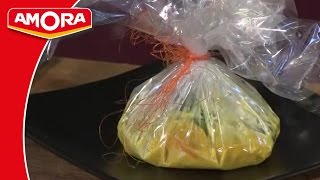 Recette de Papillottes de Cabillaud à la Moutarde  Amora [upl. by Floeter]