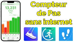 Installer application Podomètre gratuit Compteur de pas Android [upl. by Victor]