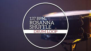 Drum Loop Rosanna Shuffle Drum Groove [upl. by Carr786]