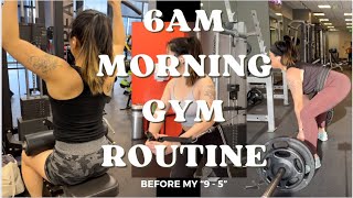 5Day Gym Split Workout Morning Routine  Push Pull Legs  Full Body [upl. by Elwin]