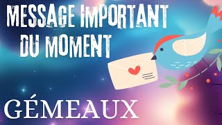 GÉMEAUX ♊️ MESSAGE IMPORTANT DU MOMENT 🔮💫 [upl. by Chaworth293]