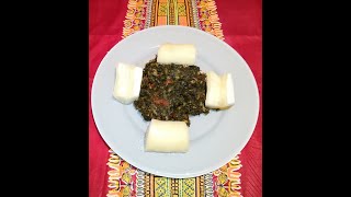 Légumes sautés accompagné du maniocCameroun [upl. by Neiv453]