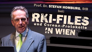 quotDie RKIProtokollequot  Eröffnungsvortrag von Prof Dr Stefan Homburg bei quotRKIFiles in Wienquot [upl. by Alludba709]