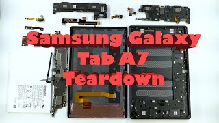 Samsung Galaxy Tab A7 104 2020 Full Disassembly Teardown Guide [upl. by Bettina]