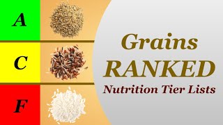 Nutrition Tier Lists Grains [upl. by Anyaj458]