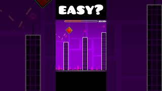 Is back on track actually EASIER than stereo madness geometrydash shorts gaming stereomadness [upl. by Edette534]