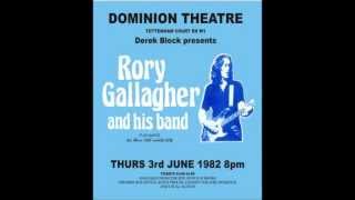 Rory Gallagher  When My Baby She Left Me London 1982 [upl. by Feingold]