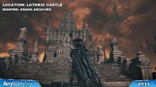 Dark Souls 3  All 11 Estus Flask Shard Locations Ultimate Estus Trophy  Achievement Guide [upl. by Ainitsirc925]