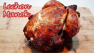 LECHON MANOK ALA BALIWAG LECHON MANOK AT LEIMPO RECIPE ROTISSERIE CHICKEN [upl. by Sixela]