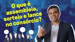 ⚖️ O que é assembléia lance e sorteio no consórcio🎉 [upl. by Maice]