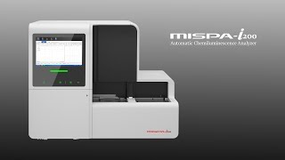 Mispa i200  Immunoassay Analyzer with Throughput of 200 TetsHr [upl. by Gibrian]