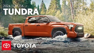 2024 Toyota Tundra Overview  Toyota [upl. by Mendie]