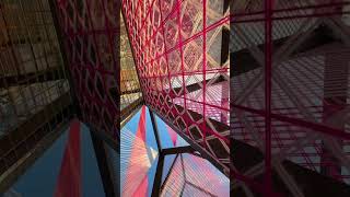 Slow Mo tour through epic wool sculpture at Swell Sculpture Festival [upl. by Kimberlee]