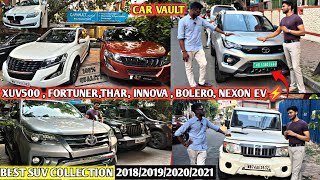 BEST SUV CAR DHAMAKA 🔥 XUV500fortunerTharNexon EVBoleroPOLO  Car Vault [upl. by Panayiotis852]