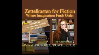 Workflow Zettelkasten for Fiction Where Imagination Finds Order Book WIP ep69 [upl. by Ajam]