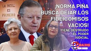 128  ¡NORMA PIÑA BUSCA DEJAR LOS FIDEICOMISOS VACIOS TIENE DESTRUIDOEL PODER JUDICIAL [upl. by Brigitta894]