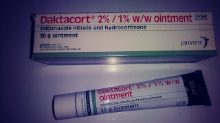 Daktacort 2  1 ww ointment miconzole nitrate and hydrocortisone Prescription strength [upl. by Tilly]