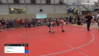 70 Kg Round Of 128 Cross Cannone Wartburg Vs Triston Lara Panther Wrestling Club RTC [upl. by Ettelocin279]