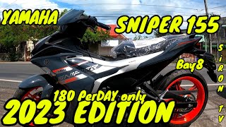 YAMAHA SNIPER 155  2023 MODEL  Price and Specs [upl. by Donn827]