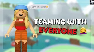 Trying to TEAM UP with EVERYONE in TRD… Total roblox drama [upl. by Jonathon]