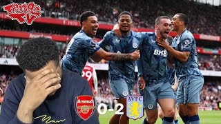 Arsenal 02 Aston Villa  Troopz Match Reaction  The Title Is GONE [upl. by Lenad]