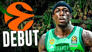 PAO Fans Filled Berlins Arena In Kendrick Nunn’s Debut [upl. by Elletnohs]