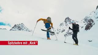 Skitourentipps  Teil 3 Geh und Abfahrtstechnik  Mein Montafon Expertentipp [upl. by Rome]