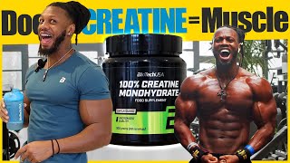 Creatine Benefits AND Side Effects plus Why I Take Creatine Monohydrate [upl. by Buyer539]