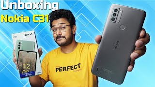 Nokia C31 Plus Unboxing in ಕನ್ನಡ⚡₹9999 Entry Level Budget Nokia Smartphone [upl. by Oidacra197]