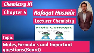 lec2 Introduction to Moles  Mole Concept  Mole Concept TipsampTricks  11Chemistry New Book 2024 [upl. by Thamos]