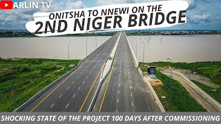 Driving the 2nd Niger Bridge from Onitsha to Nnewi in Anambra state Nigeria [upl. by Ynnaej26]