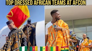 CAN 2023  AFCON 2023  Best DRESSED and Arrival of football teams at the African nations cup [upl. by Bowie]