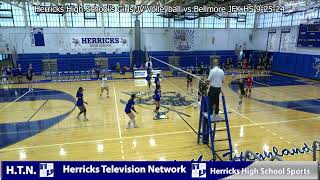 Herricks High Schools Girls JV Volleyball vs Bellmore JFK HS 92524 [upl. by Ailahtan753]