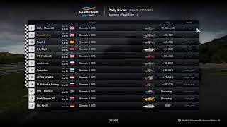 GT7  Sardegna A Gr3 Daily C Monday Night Show [upl. by Humbert212]