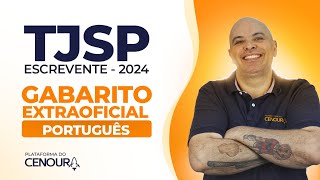 Gabarito Extraoficial TJSP Escrevente 2024 [upl. by Lamp]