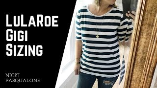 New 2017 LuLaRoe Style  Gigi Sizing [upl. by Osnola]