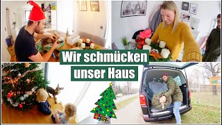 Leona filmt  Weihnachtlich dekorieren 🎄 Tannenbaum holen amp schmücken  Isabeau [upl. by Aihseket355]